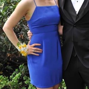 SUPERDOWN BLUE MINI DRESS